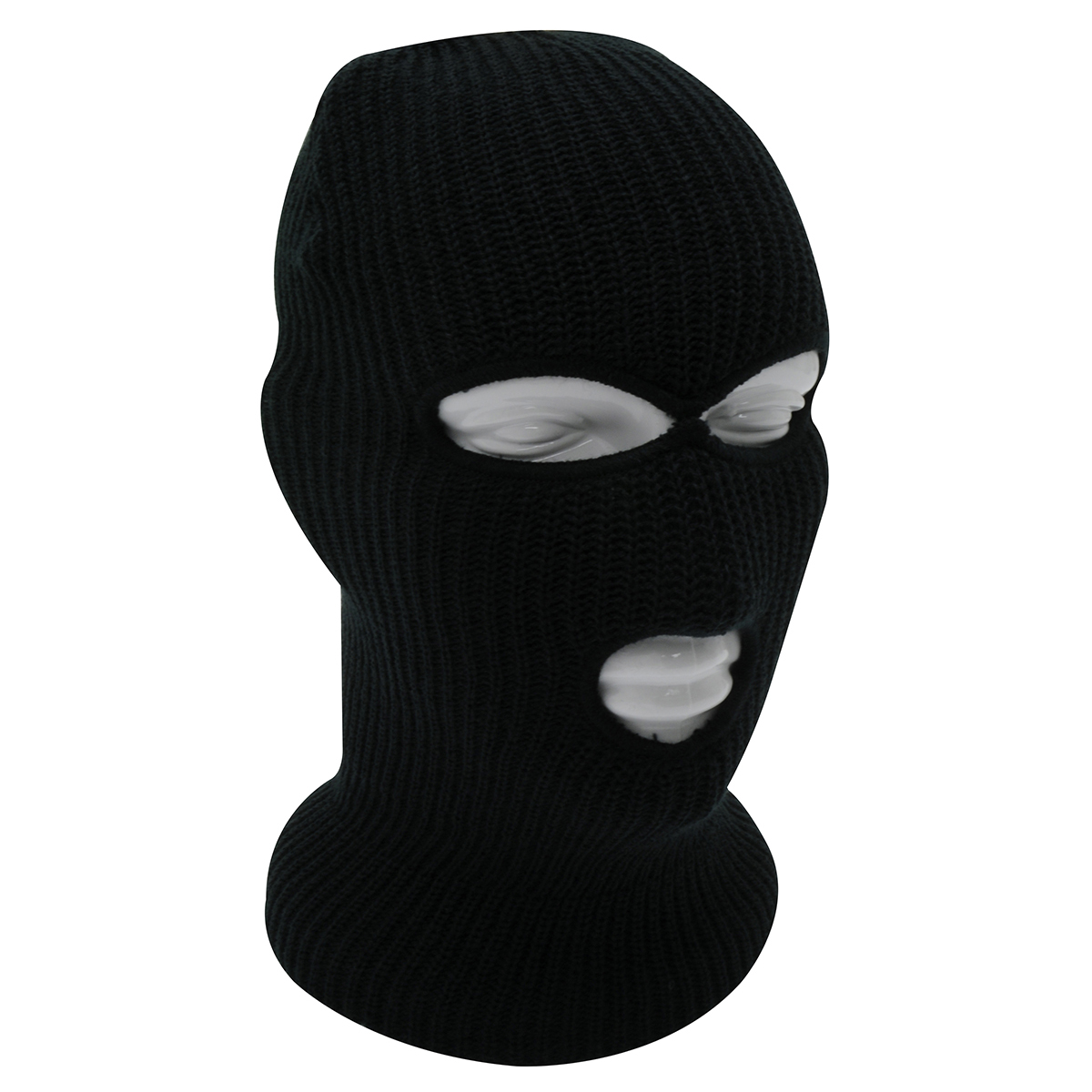 BlackCanyon Outfitters Men's Knit Face Mask/ Hat, Black