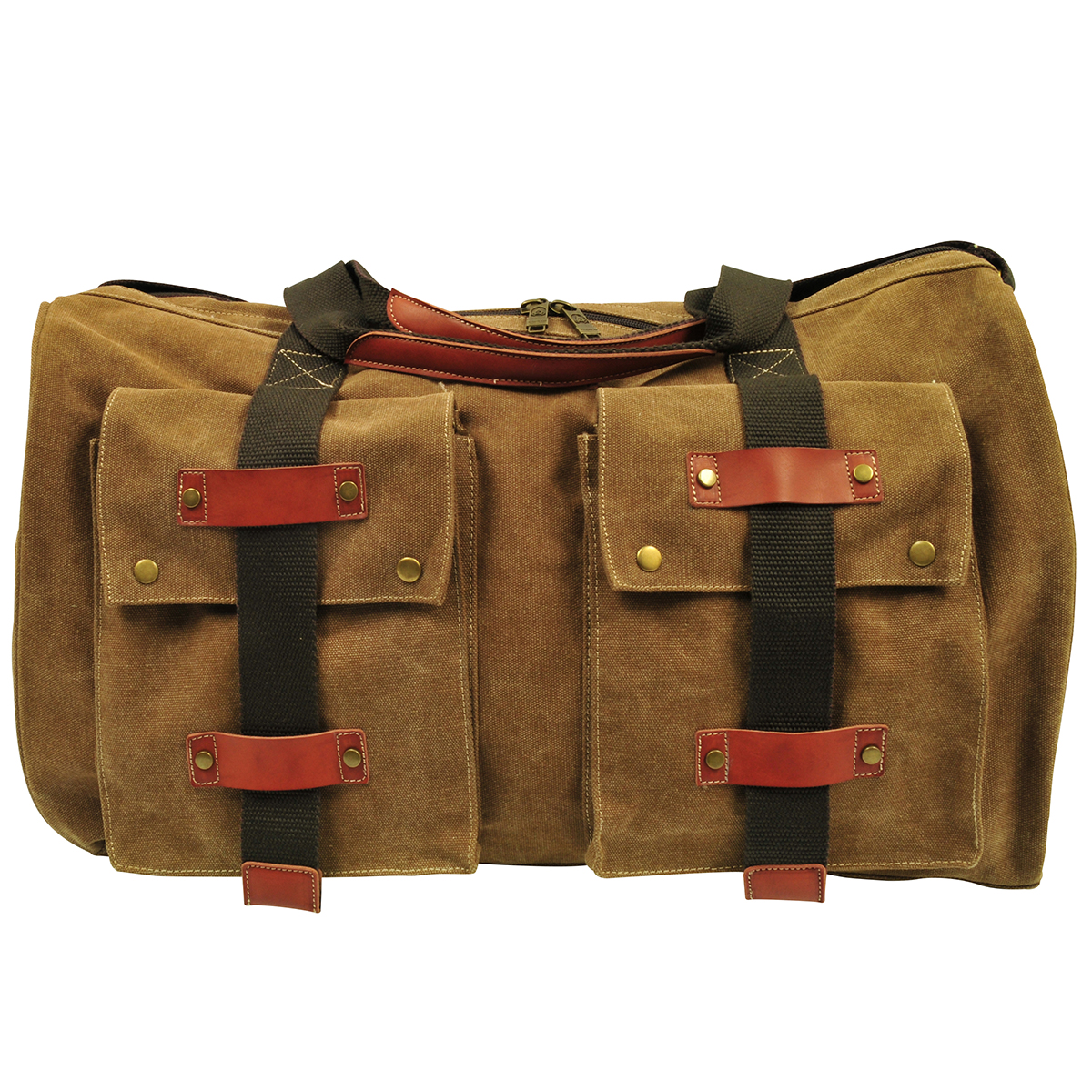 small canvas duffle