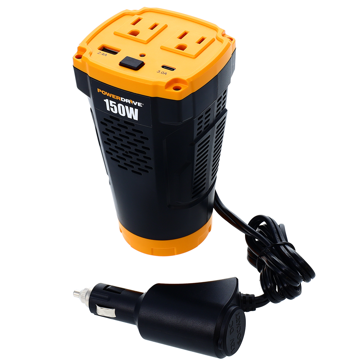PowerDrive 150 Watt Cup Power Inverter