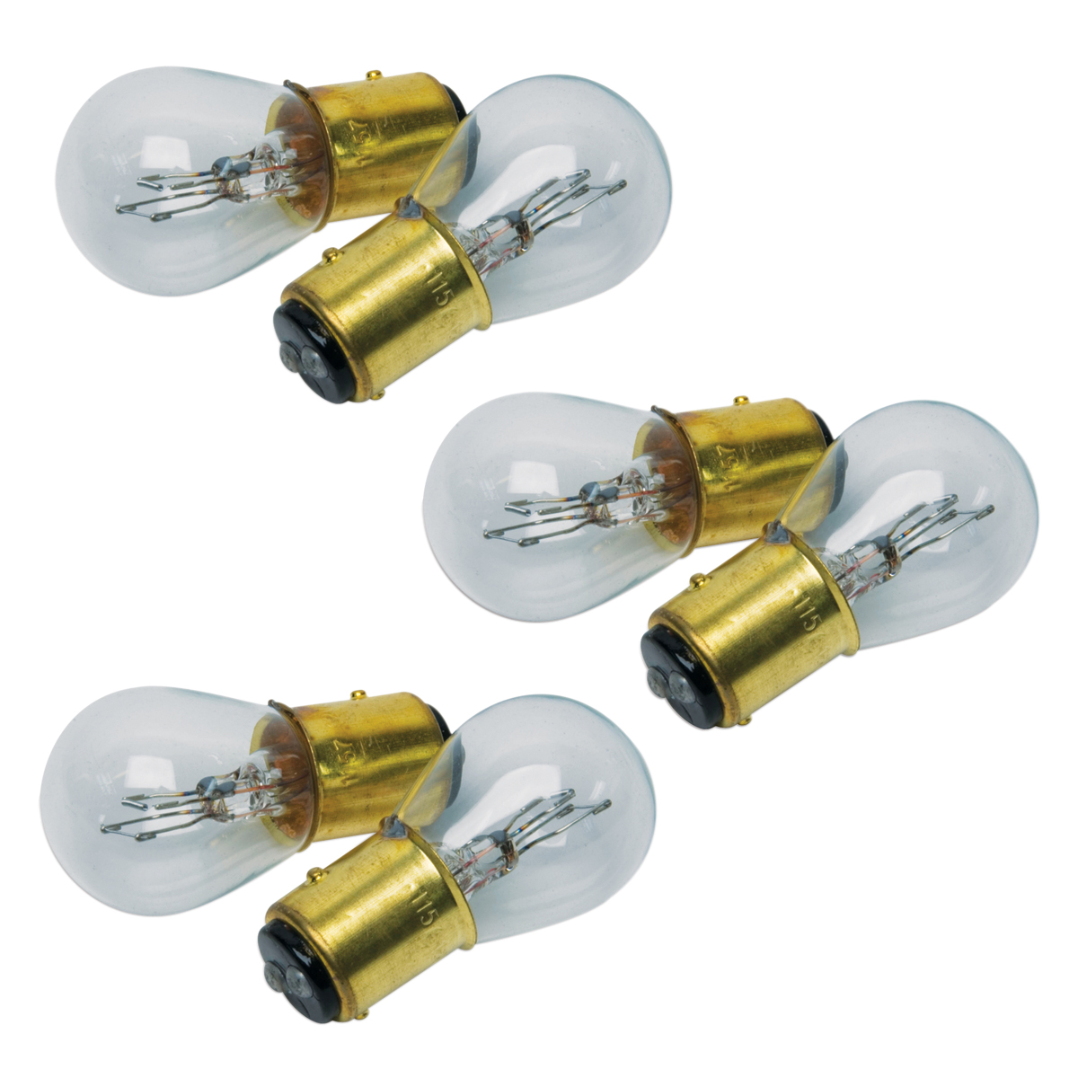 RoadPro HeavyDuty Automotive Replacement Bulbs 1157, Clear, 6Pack