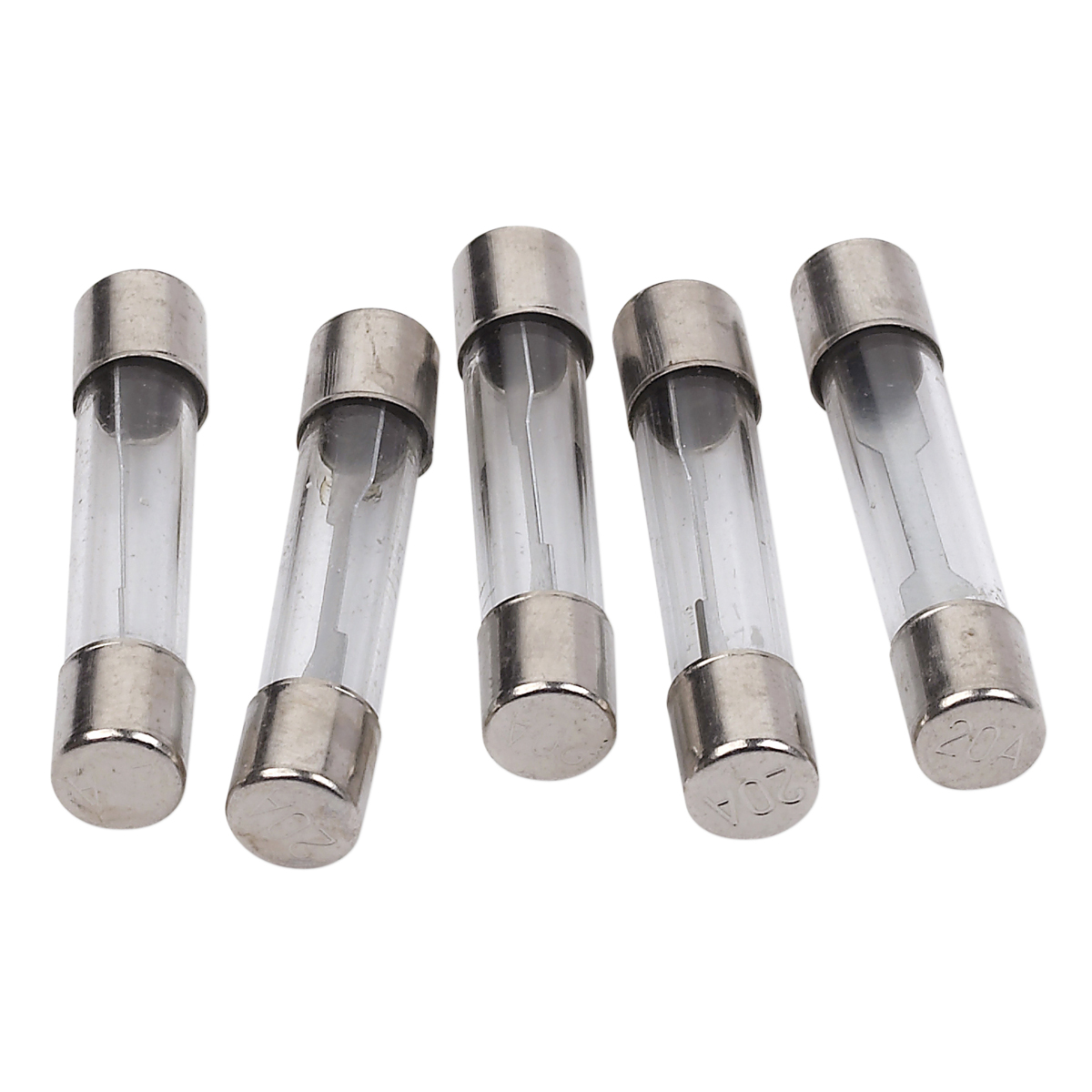 RoadPro 20 Amp AGC Fuses, 5Pack