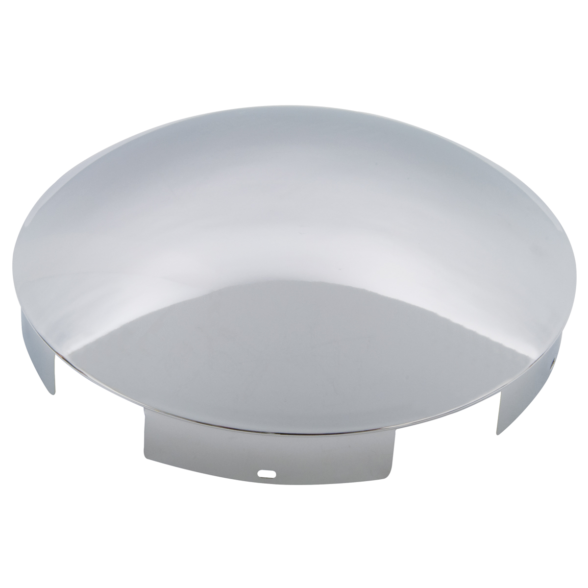 8.5" ID6 notch cut out Fortpro Semi Truck Chrome Front Dome Style Hub Cap 