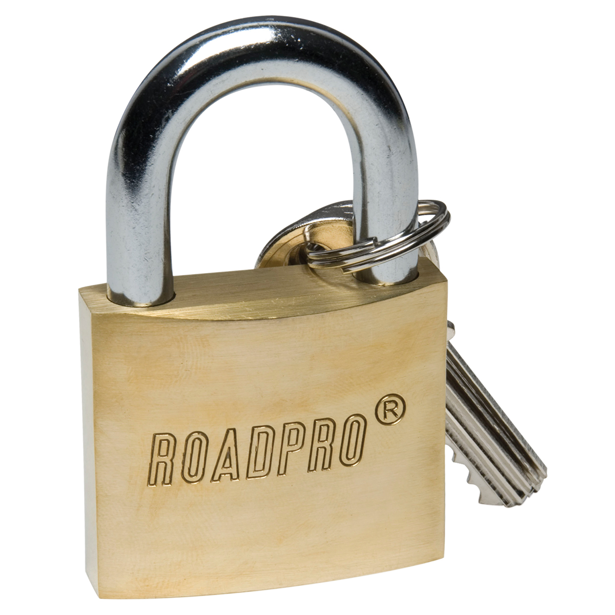 RoadPro 2 (50mm) Solid Brass Padlock with 1 Shackle